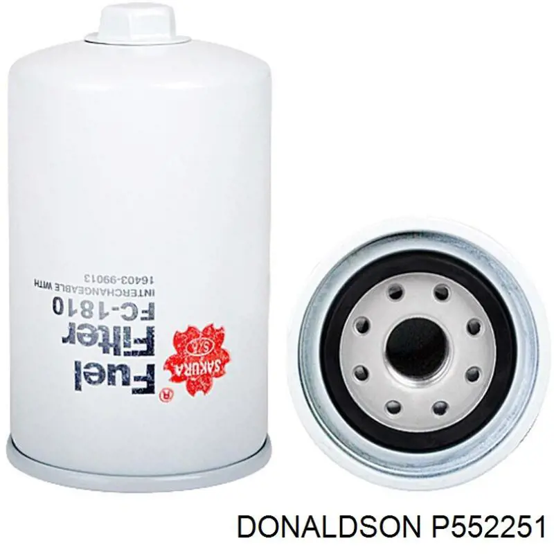 Comprar P552251 Donaldson Filtro diesel