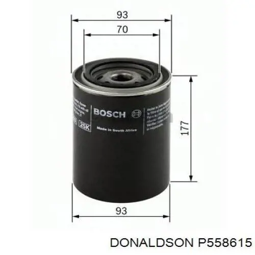 Comprar P558615 Donaldson Filtros de aceite