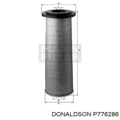 P776286 Donaldson filtro de aire