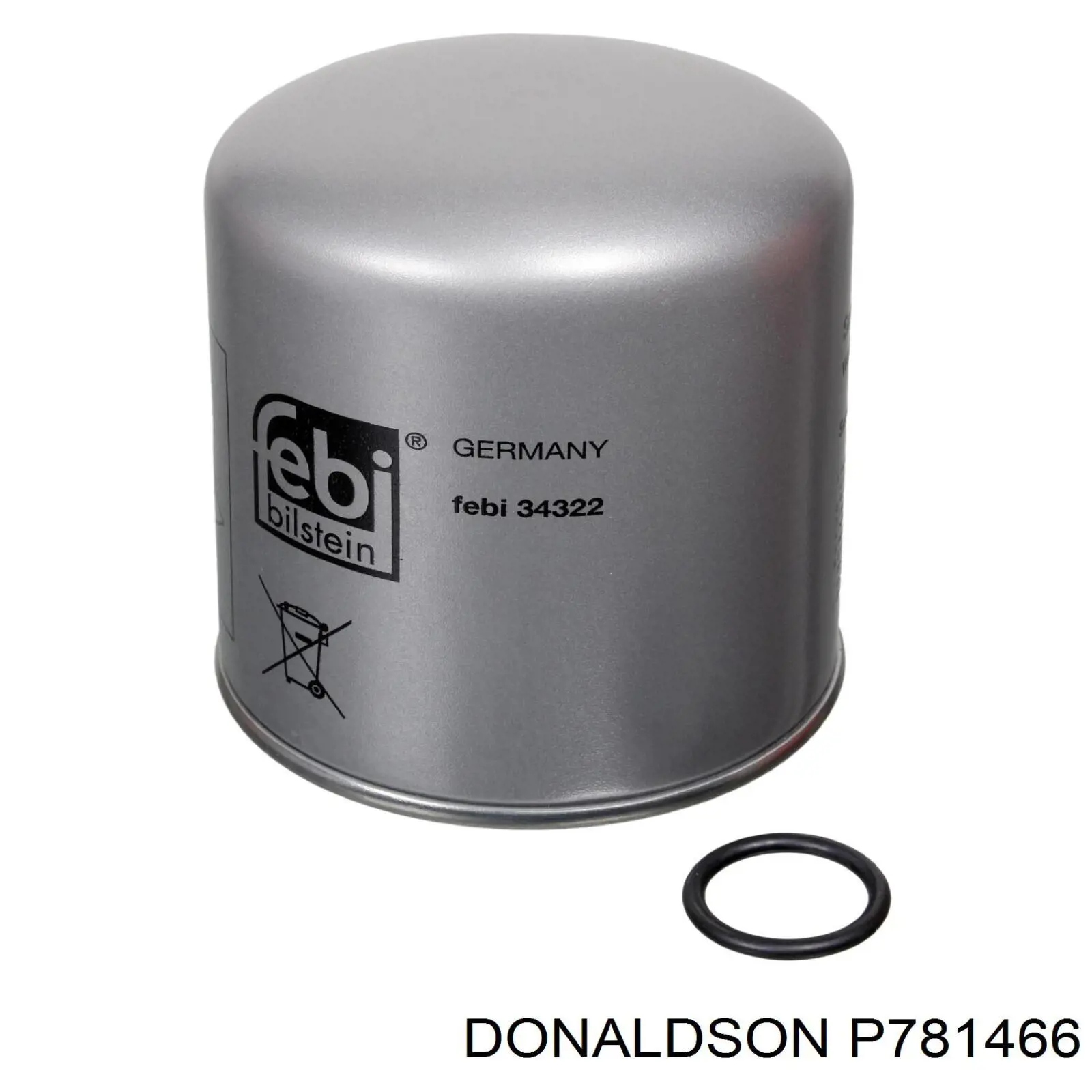 P781466 Donaldson filtro del secador de aire (separador de agua y aceite (CAMIÓN))