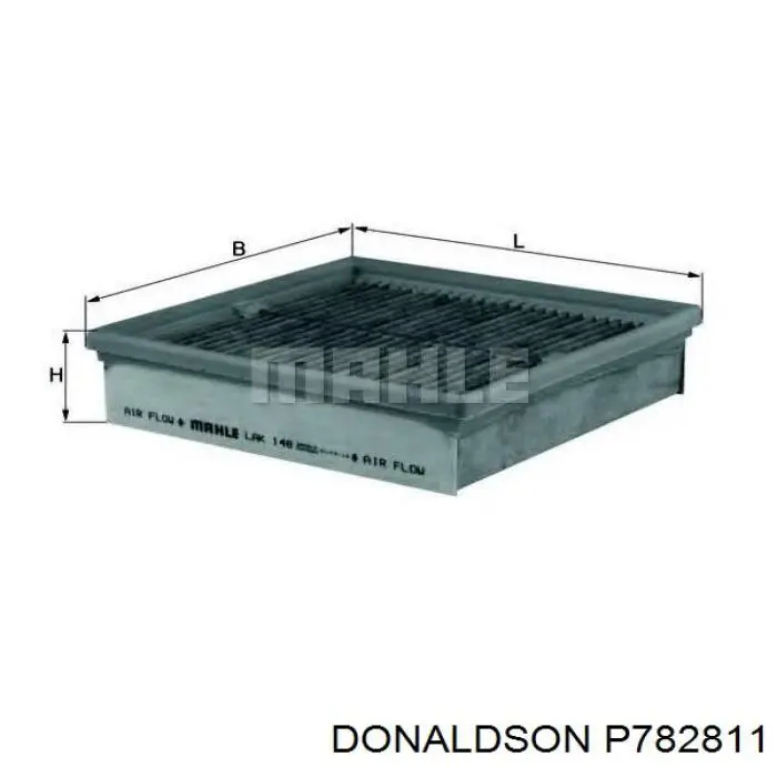 Filtro de cabina Donaldson P782811 precio, desde 8,97 EUR
