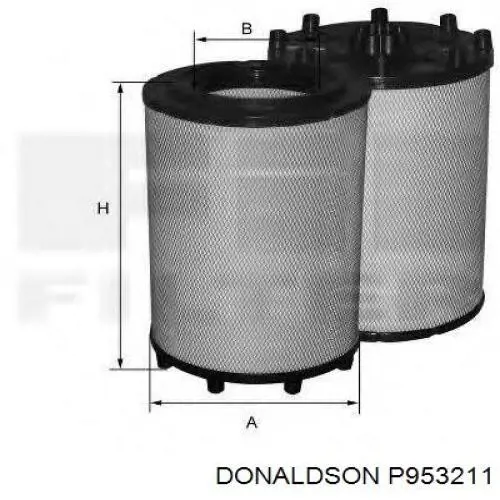 P953211 Donaldson filtro de aire