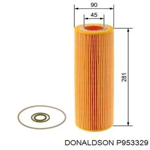 Comprar P953329 Donaldson Filtros de aceite