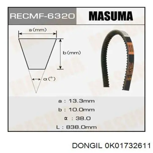 3902990 VAG Correa poly v