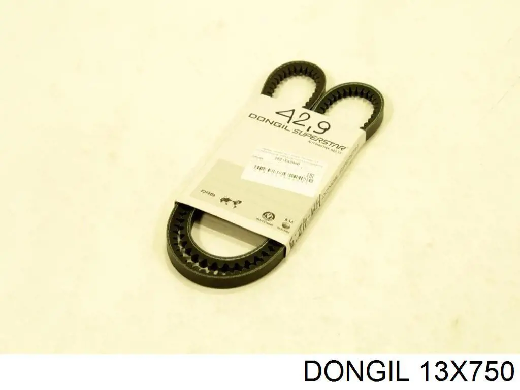 13X750 Dongil correa trapezoidal