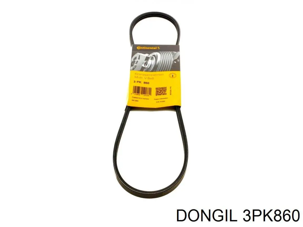 3PK860 Dongil correa trapezoidal