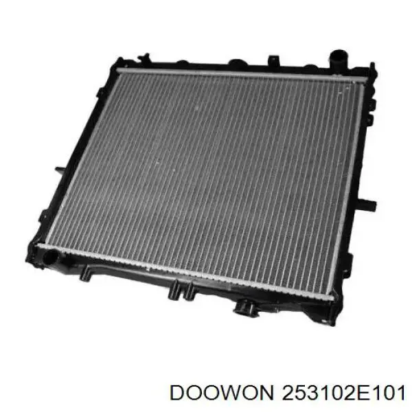 253102E101 Doowon radiador refrigeración del motor