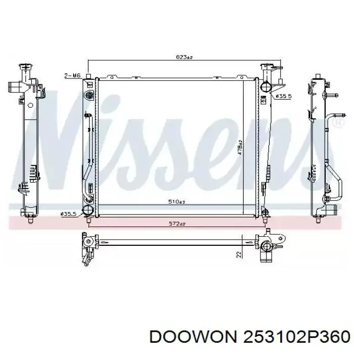 Comprar 4172082 Polcar Radiador de auto