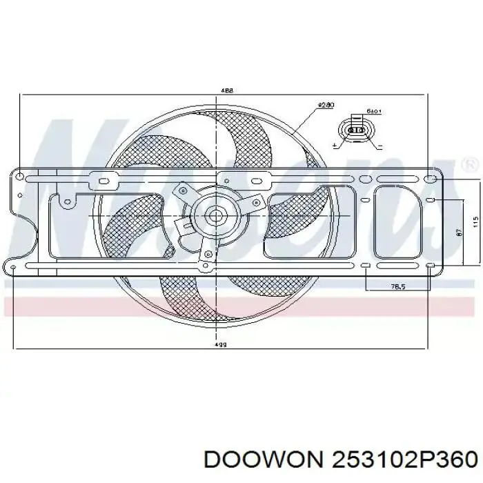 Comprar KA2304 AVA Radiador de auto
