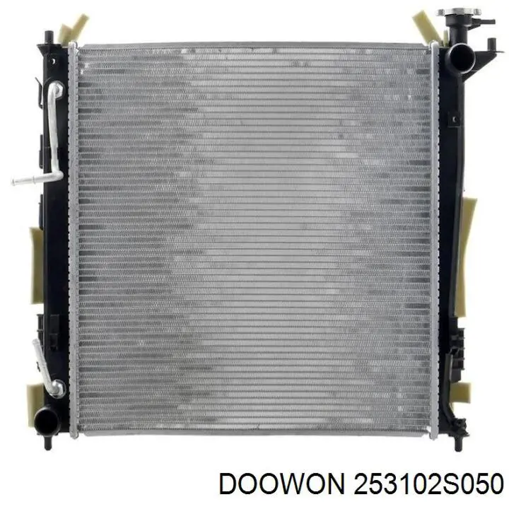 253102S050 Doowon radiador refrigeración del motor