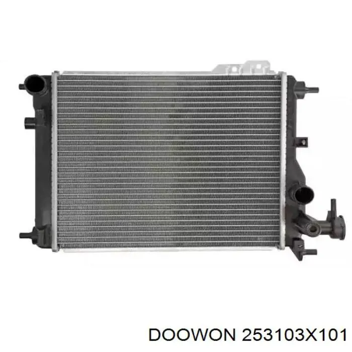 253103X101 Doowon radiador refrigeración del motor