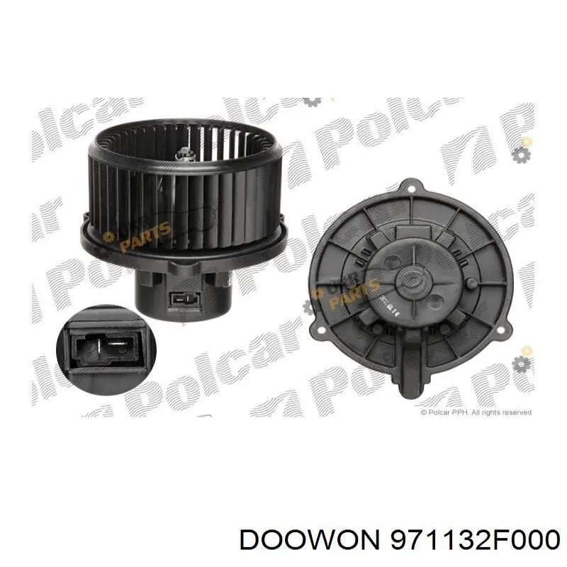 971132F000 Doowon motor eléctrico, ventilador habitáculo
