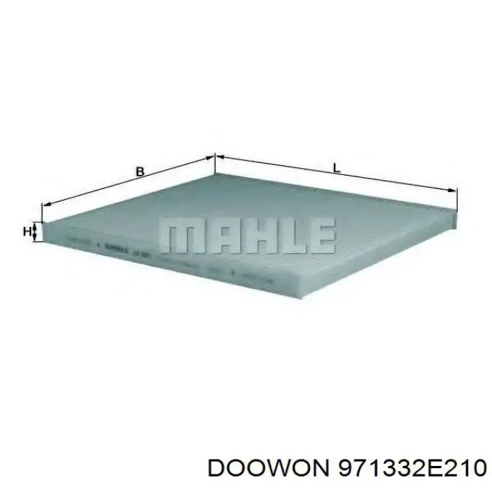 Comprar 971332E210 Doowon Filtro de aire del habitáculo