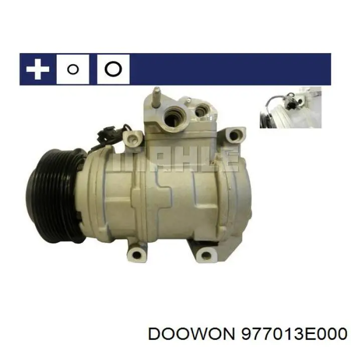 Compresor de aire acondicionado 977013E000 Doowon