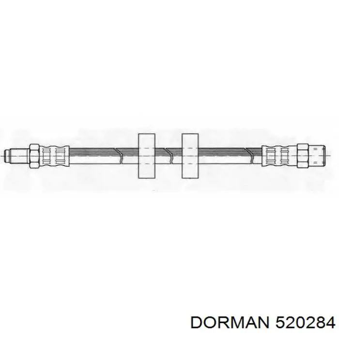 520284 Dorman barra oscilante, suspensión de ruedas delantera, inferior derecha