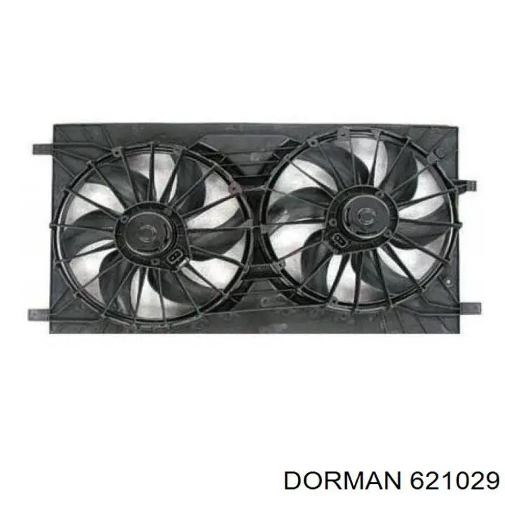 621029 Dorman ventilador (rodete +motor refrigeración del motor con electromotor completo)