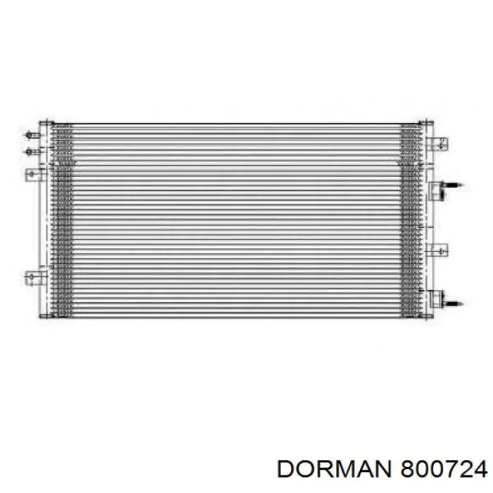 800724 Dorman condensador aire acondicionado