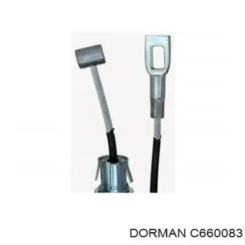 C660083 Dorman cable de freno de mano trasero derecho