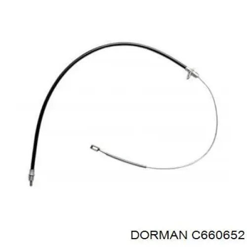 C660652 Dorman cable de freno de mano delantero