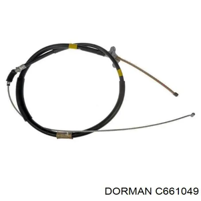 C661049 Dorman cable de freno de mano trasero izquierdo