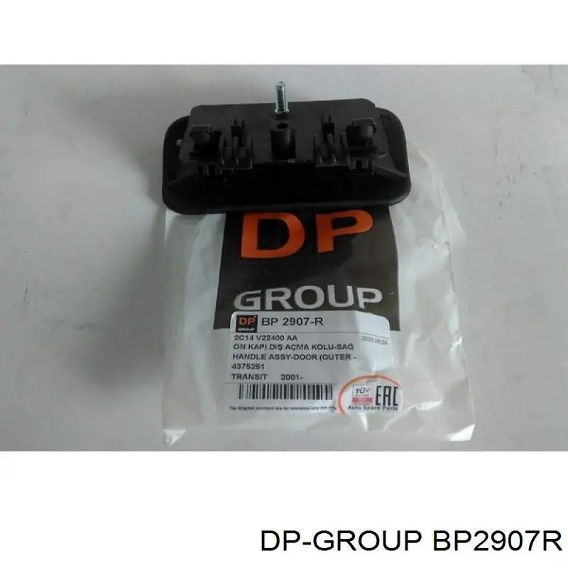 BP2907R DP Group Manija exterior derecha de puerta delantera
