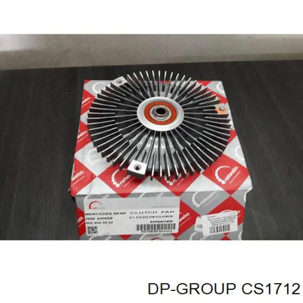 CS1712 DP Group embrague, ventilador del radiador