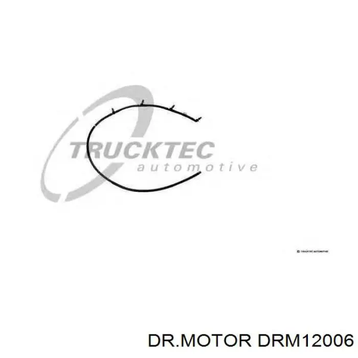 DRM12006 Dr.motor tubo de combustible atras de las boquillas