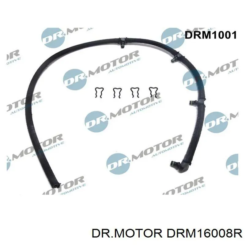 DRM16008R Dr.motor tubo de combustible atras de las boquillas