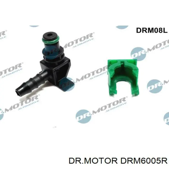 DRM6005R Dr.motor tubo de combustible atras de las boquillas