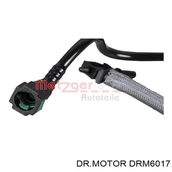 DRM6017 Dr.motor tubo de combustible atras de las boquillas