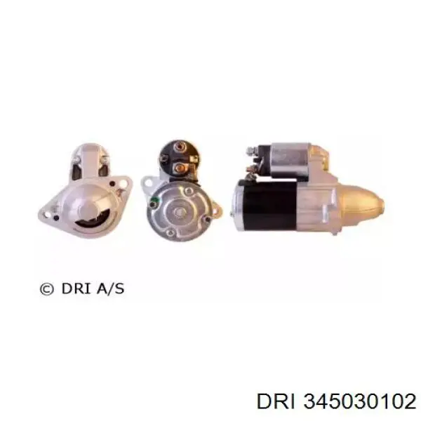 345030102 DRI motor de arranque