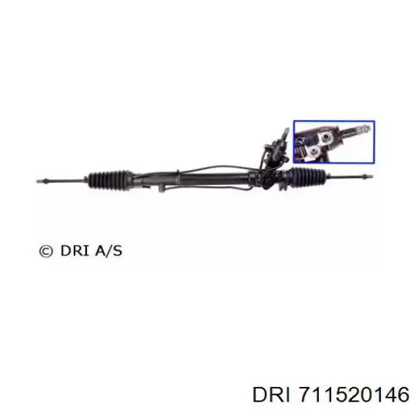 81GB3503AA Ford cremallera de dirección