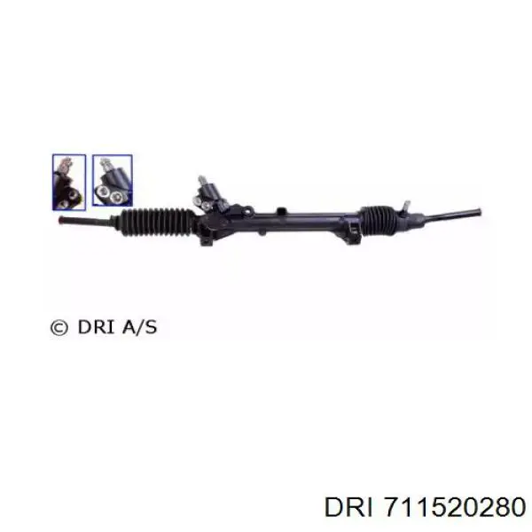 DSR526L Delco Remy cremallera de dirección