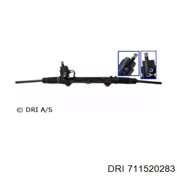 DSR742L Delco Remy cremallera de dirección