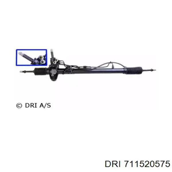 53601S04A51 REMA-PARTS cremallera de dirección