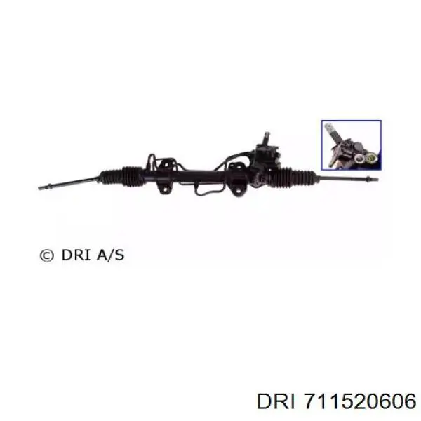 7701352411 Renault (RVI) cremallera de dirección