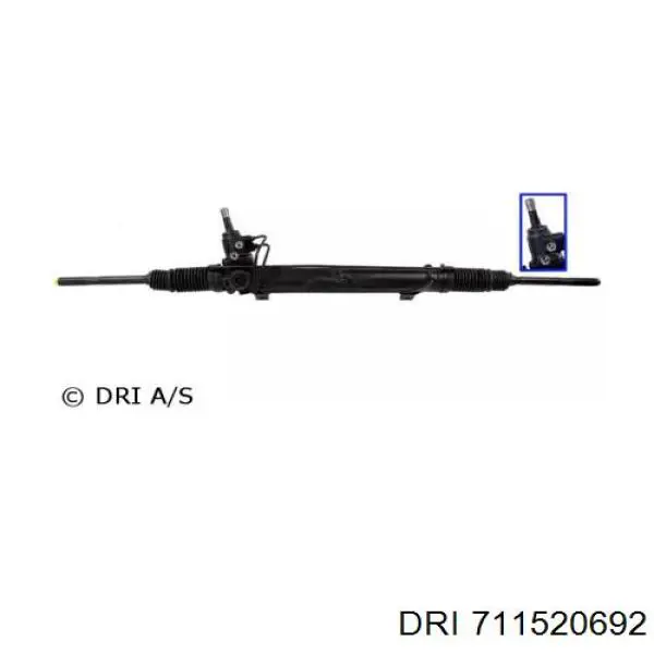 00004000RF Peugeot/Citroen cremallera de dirección