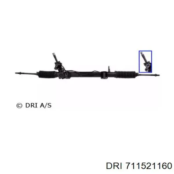 DSR1843L EDR cremallera de dirección