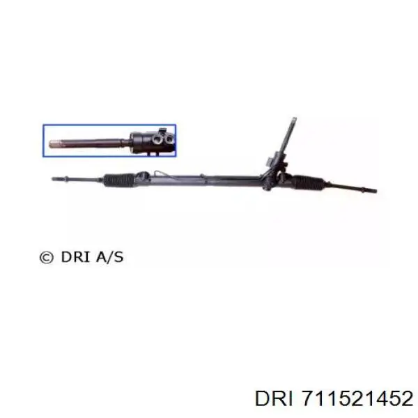 711521452 DRI Cremallera caja de direccion
