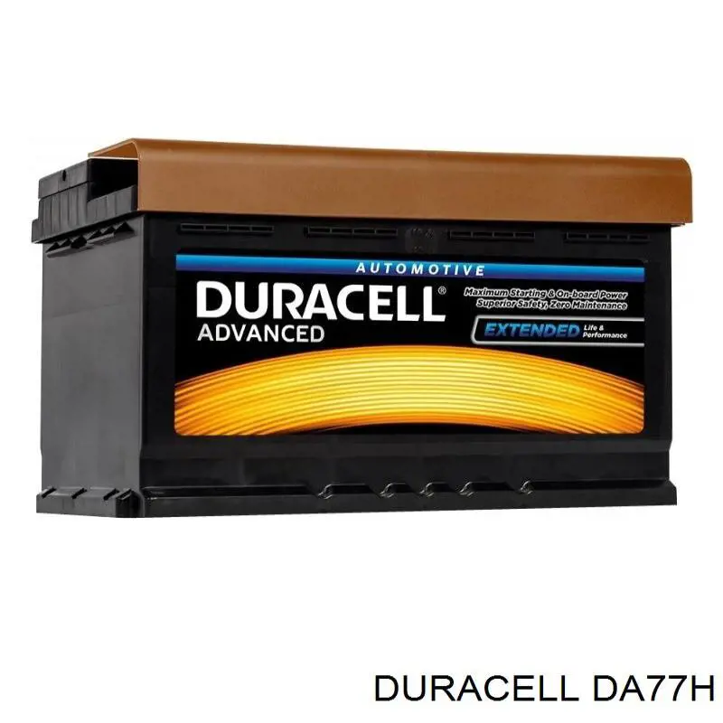 Batería de Arranque Duracell (DA77H)