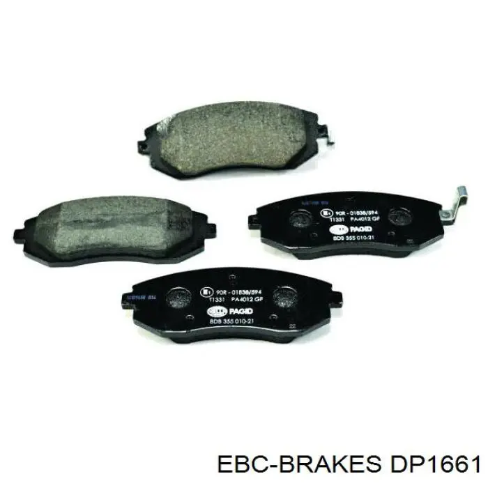 Pastillas de freno delanteras Subaru Impreza 3 GH