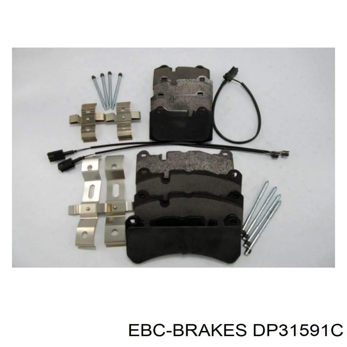 DP31591C EBC Brakes pastillas de freno delanteras