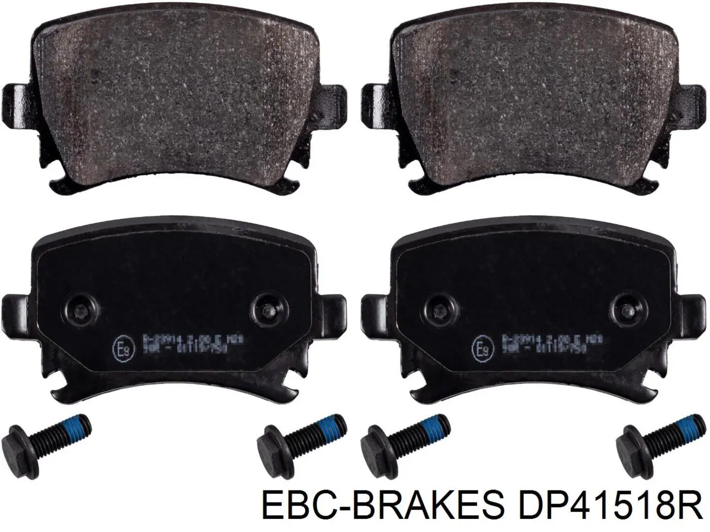 DP41518R EBC Brakes Pastillas freno traseras