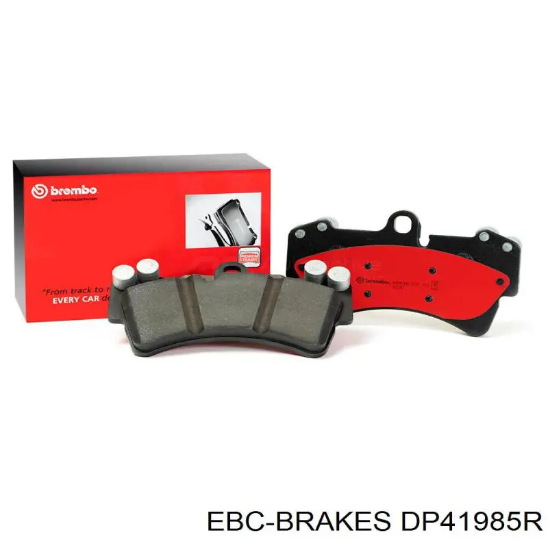 DP41985R EBC Brakes pastillas de freno traseras