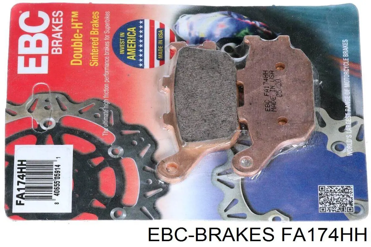Comprar FA174HH EBC Brakes Pastillas de freno traseras