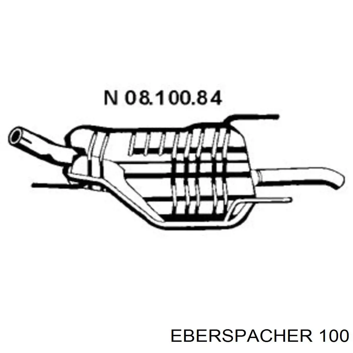 100 Eberspracher bujía de incandescencia