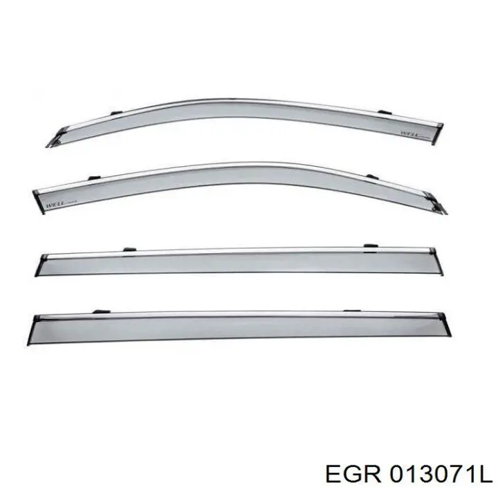 Deflector de capó para Honda CR-V III RE