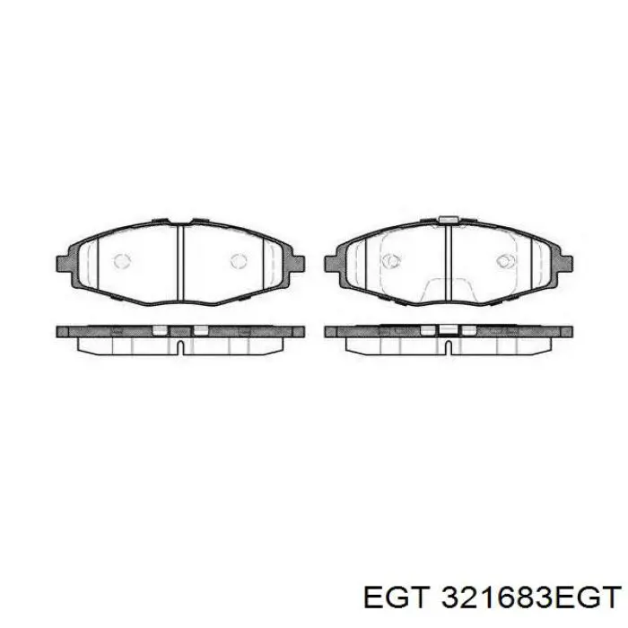 Pastillas de freno delanteras Chevrolet Spark (Matiz) M200, M250