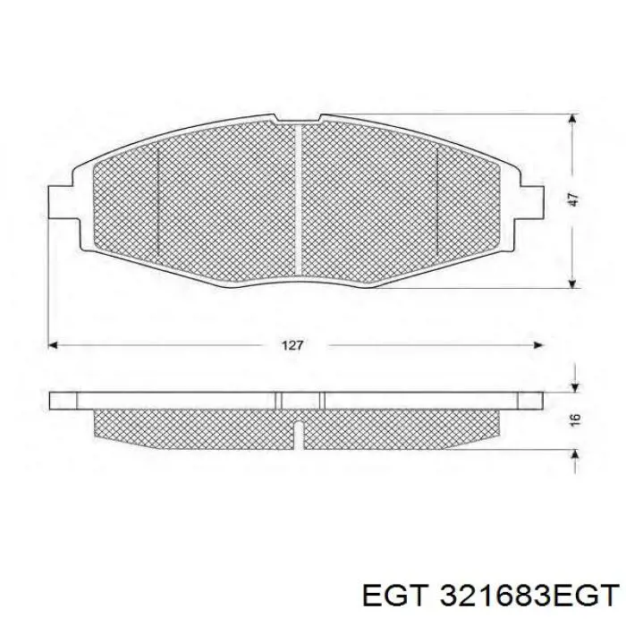 Pastillas de freno delanteras Chevrolet Spark (Matiz) M200, M250