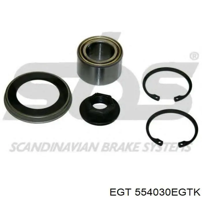 Cojinete de rueda trasero Ford Focus 1 DFW